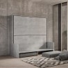 Graues Schlafsofa Hochbett klappbar mit Matratzen Kando Sofà 2MCM Katalog
