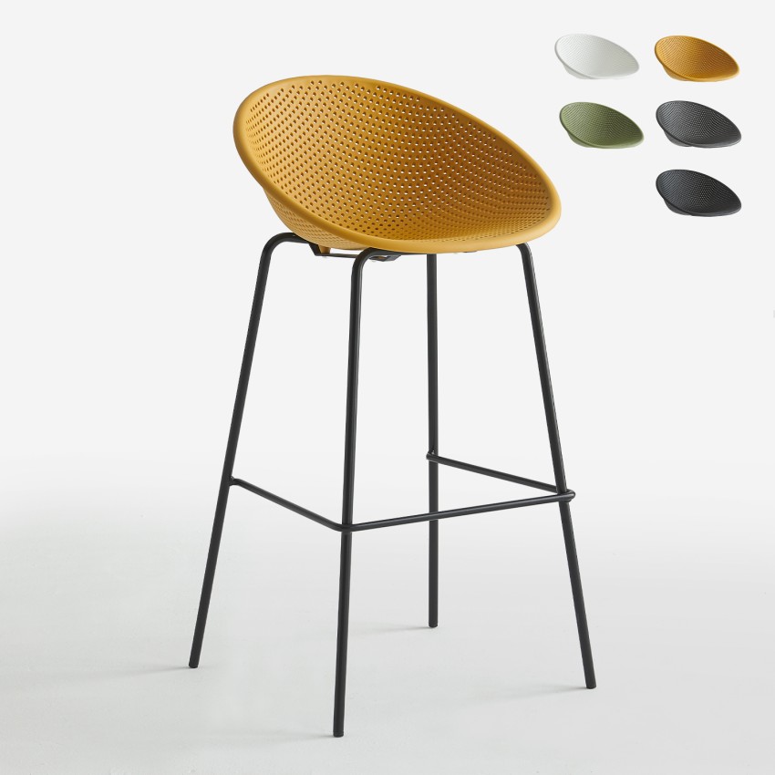 Hoher Hocker 73cm in modernem Design für die Küche,  Bar oder Restaurant Flaund Sales
