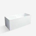 Freistehende rechteckige Badewanne 150x68cm modernes Design Saria Verkauf