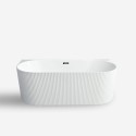 Freistehende ovale wandmontierte Badewanne 170x80cm Delo Verkauf