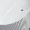 Freistehende ovale wandmontierte Badewanne 170x80cm Delo Rabatte