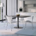 Goblet stil quadratischer Tisch mit abgerundeten Kanten Esszimmer Küche Bar Lillium 100 Verkauf