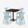 set horeca 4 stühle tisch 90x90cm bar restaurants dunmore Preis