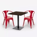 set 2 stühle horeca tisch 70x70cm bar restaurant starter 