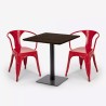 set 2 stühle horeca tisch 70x70cm bar restaurant starter 