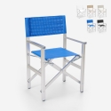 Klappbarer Strandstuhl Klappstuhl aus Aluminium Regista Gold Aktion