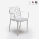 Gartenbarstuhl mit modernen Armlehnen Matrix Armchair BICA Aktion
