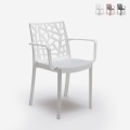 Gartenbarstuhl mit modernen Armlehnen Matrix Armchair BICA Aktion