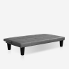 2-Sitzer Schlafsofa ausklappbar click clac modernes Design Kunstleder Neluba Lux Rabatte