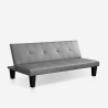 2-Sitzer Schlafsofa ausklappbar click clac modernes Design Kunstleder Neluba Lux Angebot