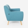 2-Sitzer Stoffsofa modernes Design skandinavischen Stil Irvine Auswahl