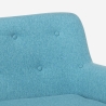 2-Sitzer Stoffsofa modernes Design skandinavischen Stil Irvine Modell