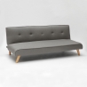 Schlafsofa 2-Sitzer aus Stoff für Wohnzimmer Design Larimar 