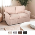 Epoque Modernes 2-Sitzer-Sofa im klassischen Design für Wohnzimmer aus Stoff Aktion