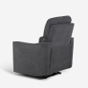 Ergonomischer Stoff-Relaxsessel elektrisch mit USB Chiara Sales