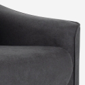 Ergonomischer Stoff-Relaxsessel elektrisch mit USB Chiara Lagerbestand