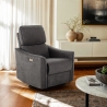 Ergonomischer Stoff-Relaxsessel elektrisch mit USB Chiara Verkauf