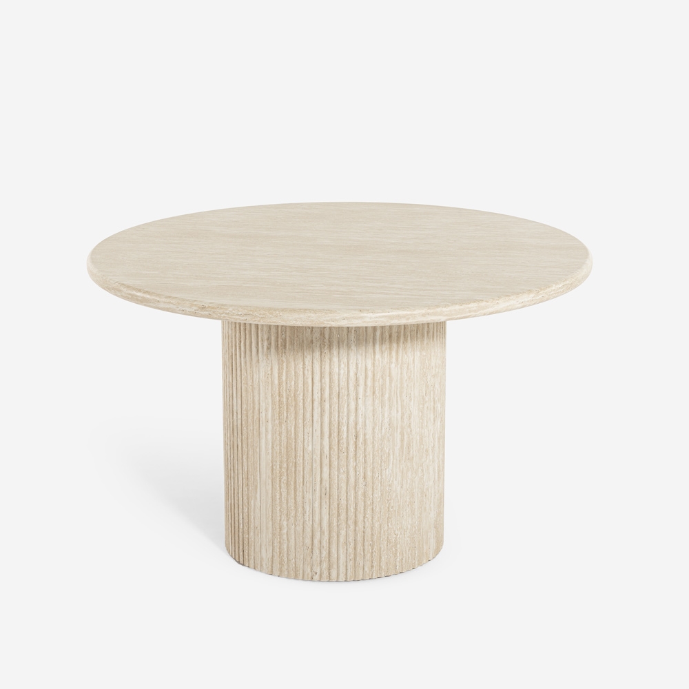 Esstisch 120 cm modern rund aus Holz in Steinoptik Kara Aktion Esstisch 120 cm modern rund aus Holz in Steinoptik Kara Aktion