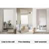 Standspiegel 180x80cm goldfarben Wand Eingang Schlafzimmer Hamstur-G Rabatte