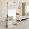 Standspiegel goldfarben 180 cm hochkant Design Arsen-G Angebot