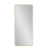 Standspiegel goldfarben 180 cm hochkant Design Arsen-G Verkauf