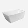 Freistehende Rechteckige Badewanne Design Insel Milo Angebot