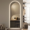 Wandspiegel 170x65cm modern LED-hintergrundbeleuchtet Stjarna Sales