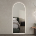 Wandspiegel 170x65cm modern LED-hintergrundbeleuchtet Stjarna Rabatte