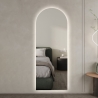 Wandspiegel 170x65cm modern LED-hintergrundbeleuchtet Stjarna Rabatte