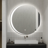 Badezimmerspiegel 70cm rund Anti-Beschlag mit Hintergrundbeleuchtung Skeri XL Rabatte