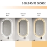 Badezimmerspiegel oval mit LED-Beleuchtung und Anti-Beschlag Refur L Katalog