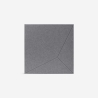 Set aus 8 Schallschutzpaneelen Design 60x60 grau Klank-GC Rabatte