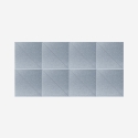 Set aus 8 dekorativen Schallschutzpaneelen 60x60 grau Design Toon-G Sales