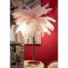 Tischlampe mit Federlampenschirm und 2 Lichtquellen Palm S Auswahl