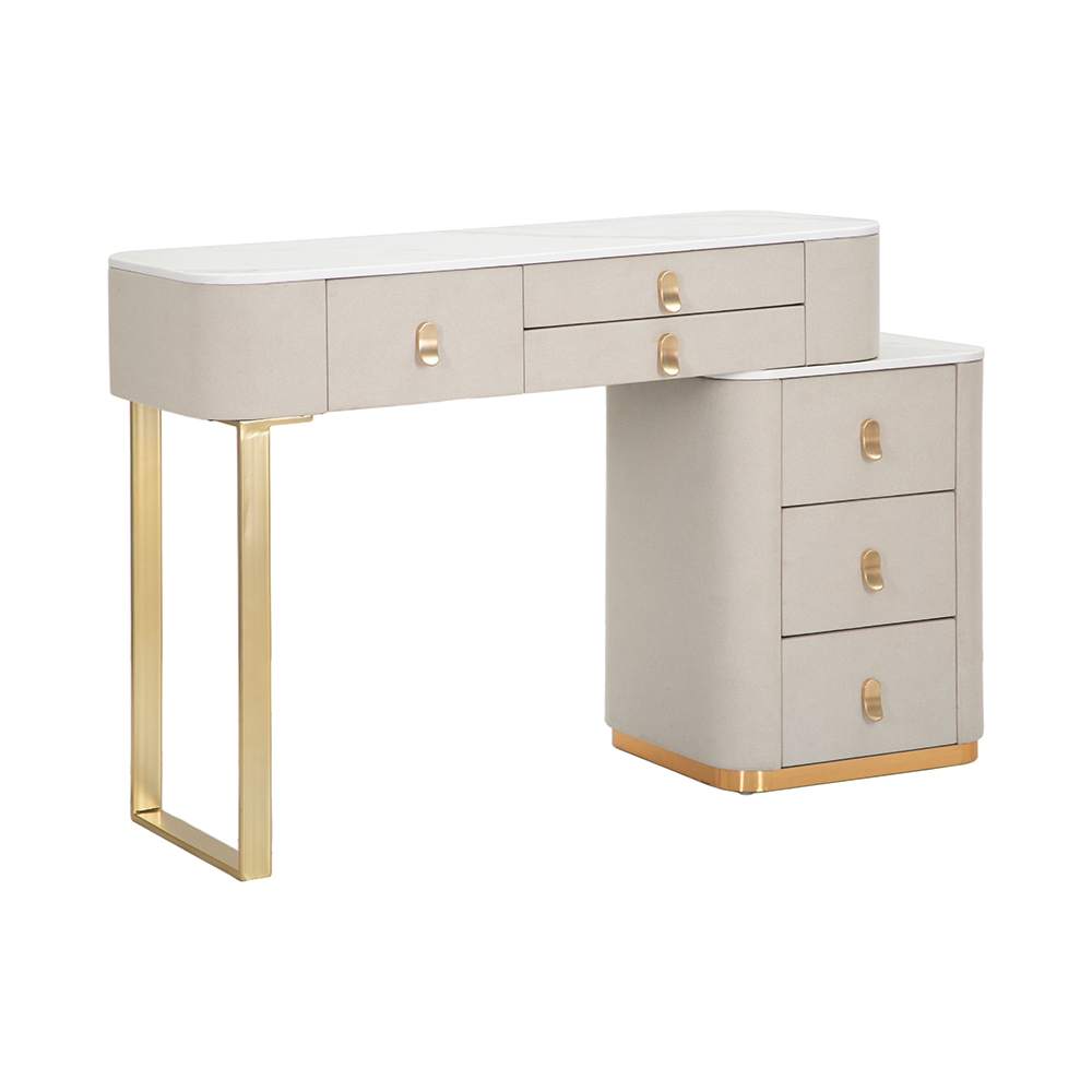 Schminktisch für Schlafzimmer mit 6 Schubladen Vanity Aktion