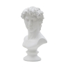 Klassische dekorative Halbfigur-Skulptur aus Polyresin, 34 cm, Man Sales