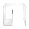 Wohnzimmertisch aus durchsichtigem Plexiglas 33x50x50cm G Table Aktion