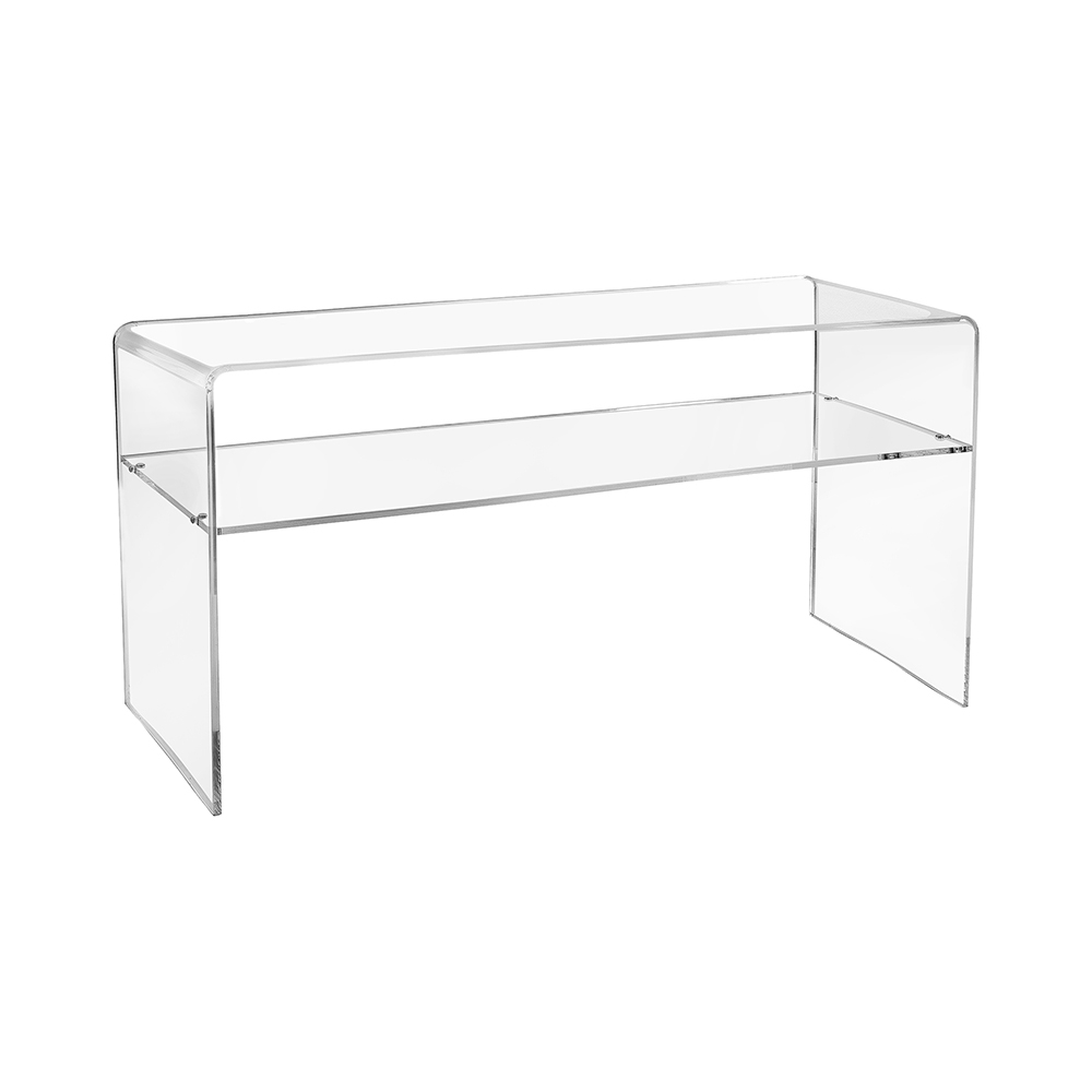 TV-Ständer aus durchsichtigem Plexiglas modern 33x100x50cm Visio Aktion TV-Ständer aus durchsichtigem Plexiglas modern 33x100x50cm Visio Aktion