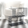 Wohnzimmer- Beistelltisch/Schrank aus transparentem Plexiglas  Viceversa Verkauf