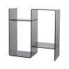 Wohnzimmer- Beistelltisch/Schrank aus transparentem Plexiglas  Viceversa Lagerbestand