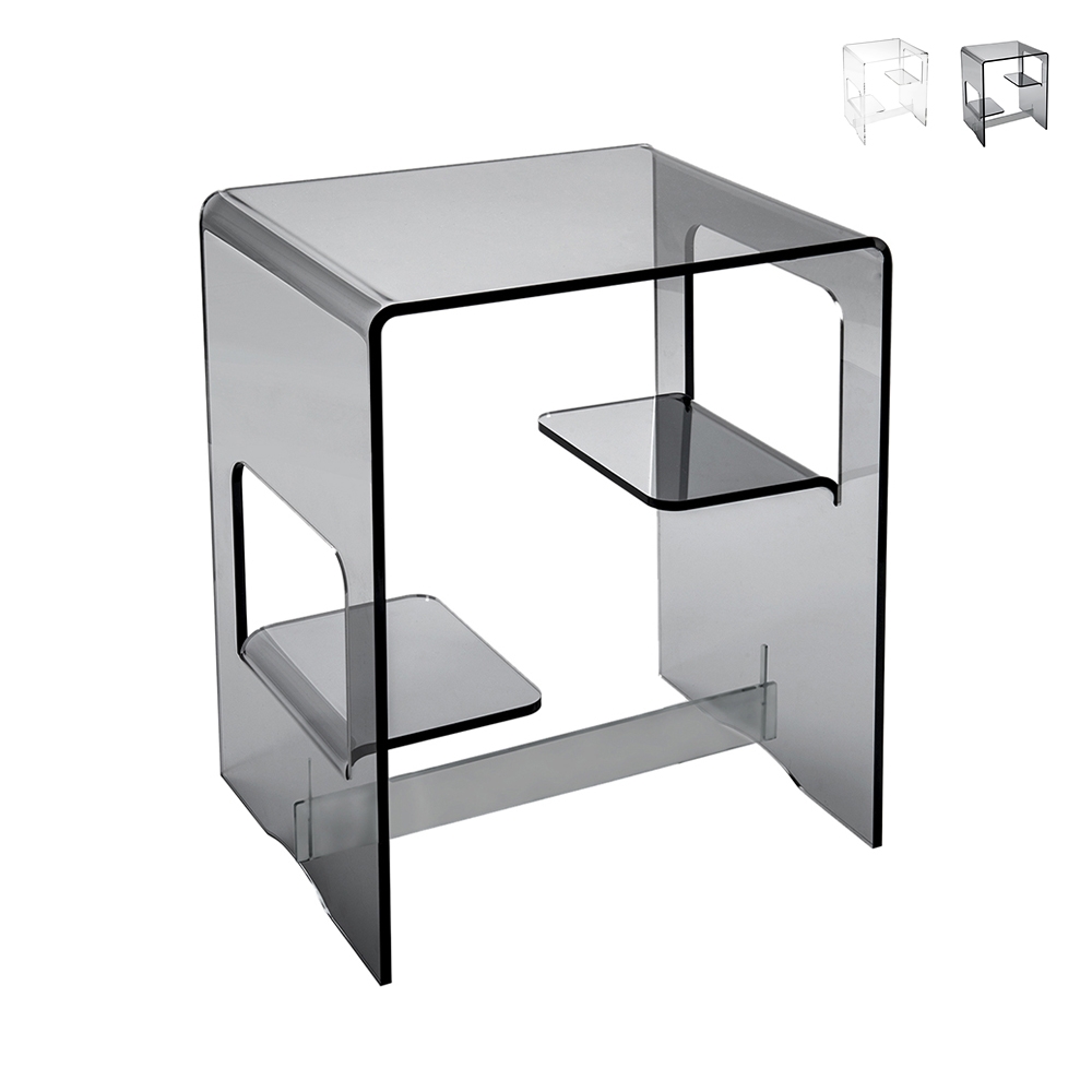 Wohnzimmertisch aus klarem Plexiglas Nachttisch Enan Aktion Wohnzimmertisch aus klarem Plexiglas Nachttisch Enan Aktion