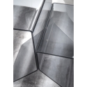 Wohnzimmertisch aus klarem Plexiglas Design Bangles Rabatte