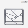 Eingangstisch modernes Design 100x40x78cm mit Glasplatte Kevin Aktion