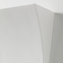 Wandlampe aus weißer Keramik mit minimalistischem Design Tampa Angebot