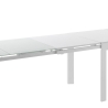 Glastisch ausziehbar 120-350x83cm für Esszimmer Küche Far Rabatte