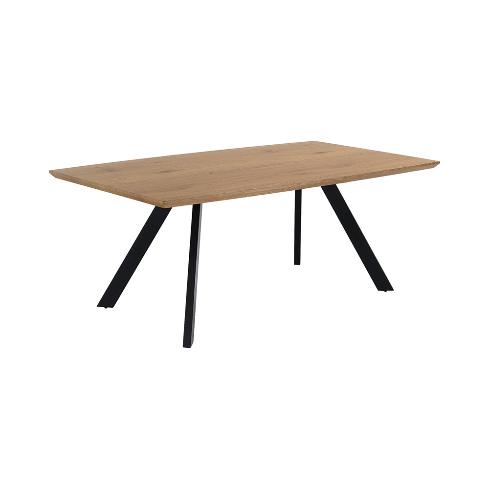 Esstisch mit 8 Sitzplätzen 160x90cm modern aus Holz Torrance Aktion Esstisch mit 8 Sitzplätzen 160x90cm modern aus Holz Torrance Aktion