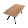 Esstisch mit 8 Sitzplätzen 160x90cm modern aus Holz Torrance Verkauf