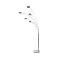 Stehlampe modern mit 5 verstellbaren Lampenschirmen h216 cm Wellington Aktion