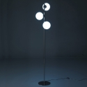 Stehlampe modern mit 3 verstellbaren Lampenschirmen h160 cm Roebuck Verkauf