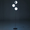 Stehlampe modern mit 3 verstellbaren Lampenschirmen h160 cm Roebuck Verkauf